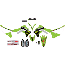 ΑΥΤΟΚΟΛΛΗΤΑ ΣΕΤ D'COR KAWASAKI KXF 450 2019 - 2023