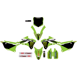 ΑΥΤΟΚΟΛΛΗΤΑ ΣΕΤ D'COR KAWASAKI KX 85 2022 - 2024