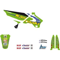 ΑΥΤΟΚΟΛΛΗΤΑ ΣΕΤ TECNOSEL REPLICA TEAM KAWASAKI