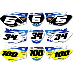 ΑΥΤΟΚΟΛΛΗΤΑ NUMBER PLATE YAMAHA MOTΟCROSS