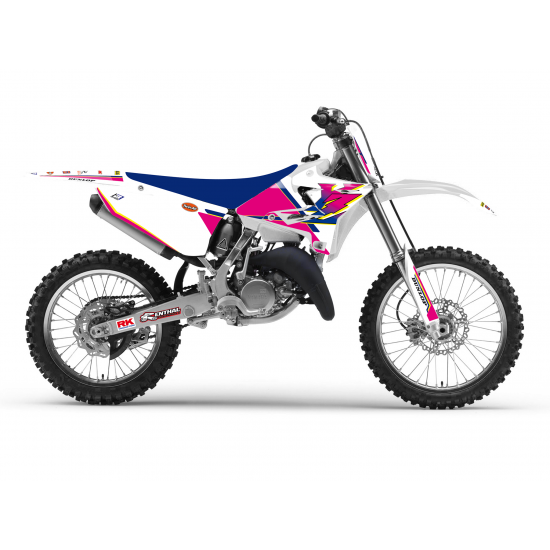 ΑΥΤΟΚΟΛΛΗΤΑ ΣΕΤ YAMAHA RETRO YZ 125 / 250 2002 - 2014 (UFO )